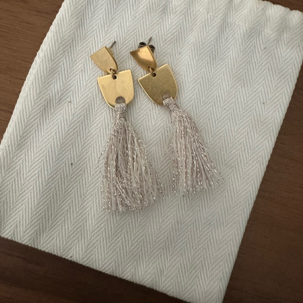 Madewell Tassle Earrings